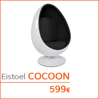 Decoratiehoek meubilair - Eivormige zetel COCOON