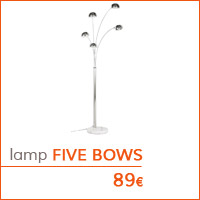 Decoratiehoek meubilair - Lamp FIVE BOWS