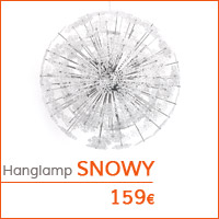 Decoratiehoek meubilair - Design hanglamp SNOWY