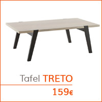 De woonkamer - lage tafel TRETO